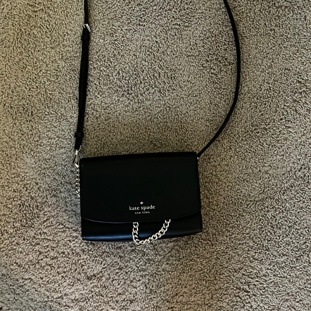 black kate spade purse